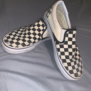 Used OG checkered Vans